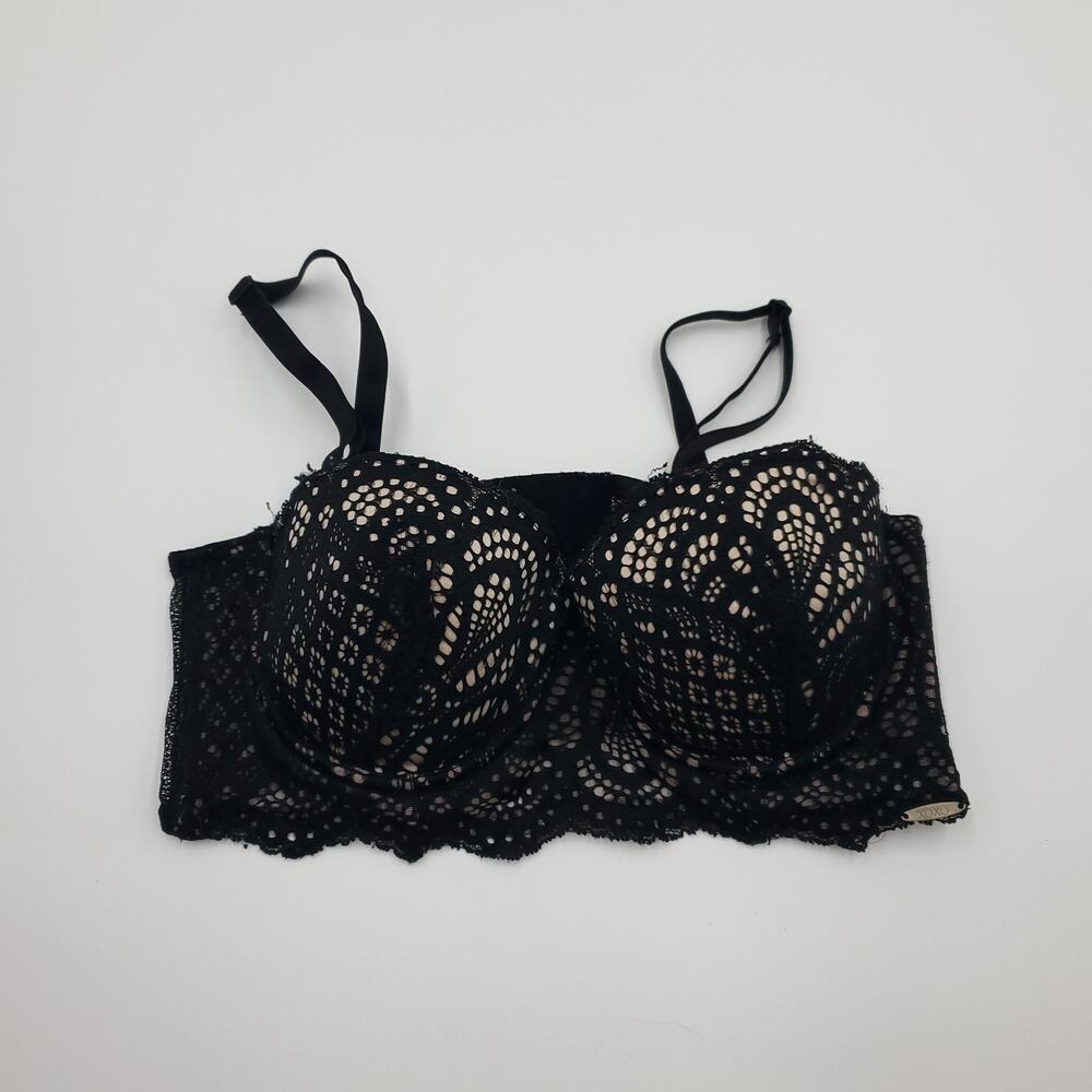 XOXO Long Line Lace Padded Bra Size 34B